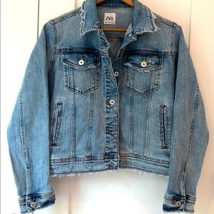 Zara Jean Jacket — like new! Size M